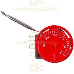 Термостат духовки (універсальний) 16A 250V, L капіляра=650mm 300&deg;C (3 клеми)