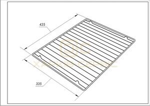 Решітка 574049 для духовки Gorenje