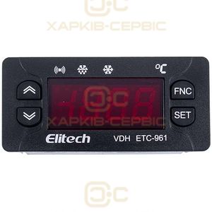 Контролер Elitech ETC-961 (мікропроцесор 1 датчик) 220V 8A