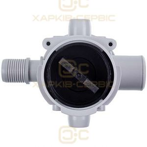 Корпус насоса з фільтром для пральної машини Samsung DC61-10652C D=32/24mm