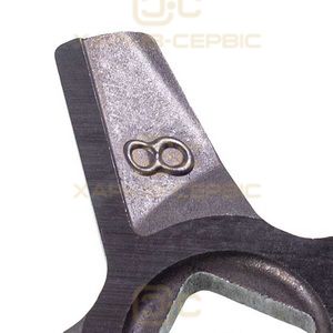 Ніж для м&aposясорубки Zelmer/Bosch 10003883 D=55.5mm s=5mm Отвір=10x10mm NR8 ZMMA028X (A863109.00) (двосторонній)