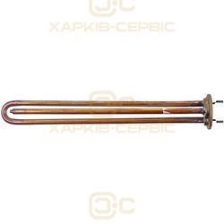 Тен для бойлера 1500W (мідний) L=285mm фланець 48mm 1 трубка під датчик (Туреччина)