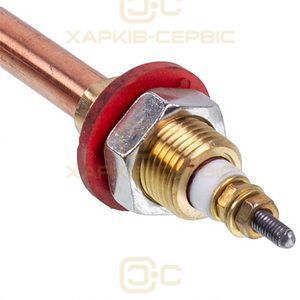 Тен для дистилятора 1,5 кВт, 220 В (мідний) L=220 мм, M16 (скріпка)