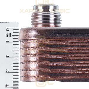 Теплообмінник пластинчастий (12 пластин) для газового котла Vaillant Atmo/Turbo MAX Plus/Pro 065131