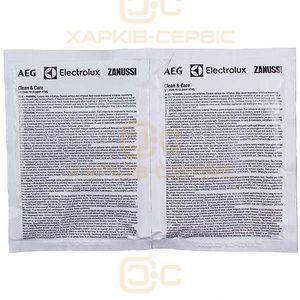 Порошок для чищення накипу для пральної та посудомийної машини Electrolux 902980441 (12 пак.x50g)