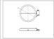 Конфорка для склокерамічної поверхні Gorenje 607618 2300W D=210mm