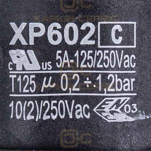 Реле тиску води XP602 0,2-1,2 бар 1/4'' для газового котла Baxi/Westen 9951690