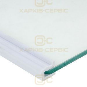 Полка морозильной камеры для холодильника Samsung DA97-16364R 305x303x11mm (стеклянная, с обрамлением)