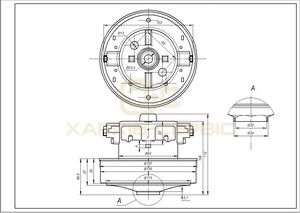 Двигун для пилососа Samsung DJ31-00005H 1560W D=135/84mm H=35/102mm (з виступом)