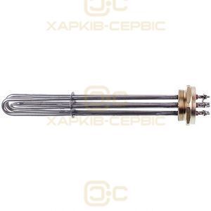 Блок тенів для електричного котла Koolwen 9 кВт 220-380V (нержавіюча сталь) L=330mm гайка 2&apos&apos
