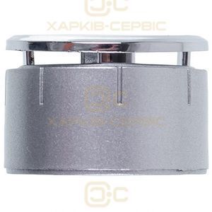 Набір універсальних ручок регулювання духовки (4 шт.) D=34mm Н=23mm (короткий адаптер) сріблястий
