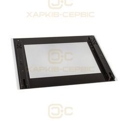 Стекло дверей внешнее (с креплением) 655801 595x455mm для духовки Gorenje