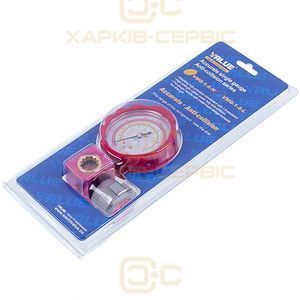 Манометричний колектор 1- вентильний VALUE VMG-1-S-H (R32 R22 R410a)