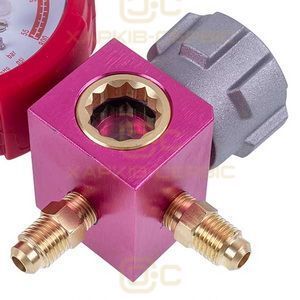 Манометричний колектор 1- вентильний VALUE VMG-1-S-H (R32 R22 R410a)