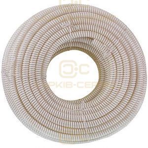 Труба дренажна гофрована ПВХ D=16mm (5/8'') для кондиціонера (продаж кратний 5 м)