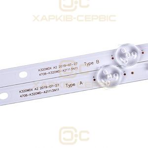 Комплект LED підсвітки K320WDX A2 4708-K320WD-A2113N11 для телевізора 32&apos&apos