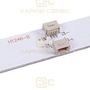 Комплект LED підсвітки JS-D-JP43DM-A81EC + JS-D-JP43DM-B82EC (MS-L2317-A/B V5) для телевізора 43"