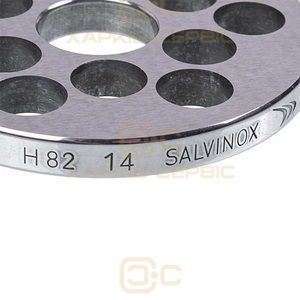 Решітка для м&aposясорубки Lame Italia 100765 14mm D=81,6mm (з пазом) Unger H82 (PRH14)