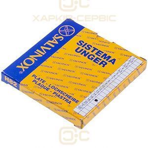 Решітка для м&aposясорубки Lame Italia 100770 16mm D=81,6mm (з пазом) Unger H82 (PFH16)