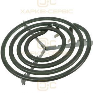ТЭН-спираль (на подставке) для электрической плиты Saturn, Аurora, Asel, Efba D=150mm 1500W