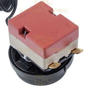 Термостат для бойлера WHD90E 16A 220V L=1000mm Tmax = 90&deg;C + ручка керування (2 клеми)