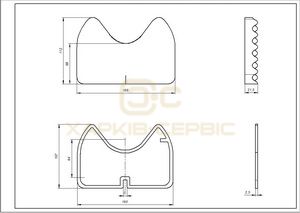 Фільтр поролоновий під колбу для пилососа Samsung SC6500 DJ97-01159A