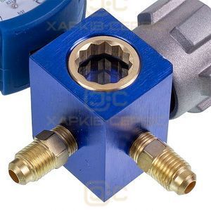 Манометричний колектор 1-вентильний VALUE VMG -1-S-L Type NEW (R32 R22 R410a) низького тиску