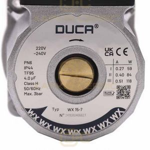 Насос циркуляционный Duca WX 15-7 118 Вт D=21 мм для газового котла