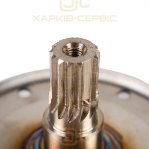 Фланець барабана (опора) для вертикальної пральної машини Electrolux (2шт, шліци, нержавійка, під підшипник 6203)