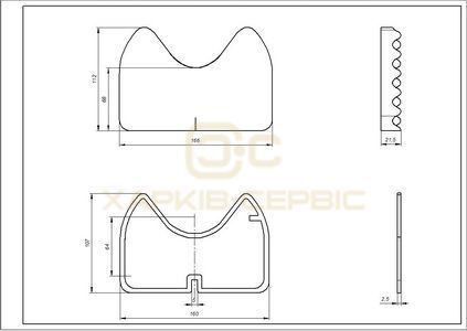 Фільтр поролоновий під колбу для пилососа Samsung SC6500 DJ97-01159A