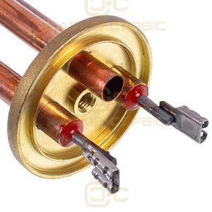 Тэн для бойлера под анод 2000W (медный), фланец 48mm анод M6 Balcik (на удлин. ножках)