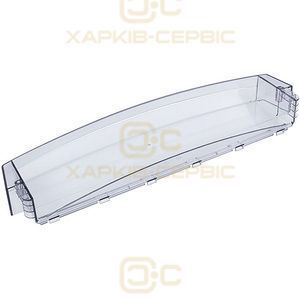 Полиця дверей (середня) для холодильника Gorenje 668774 440x100mm (прозора)