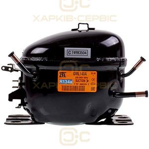 Компресор для холодильника Zanussi ZEL GML140A R134a 140W (з пусковим реле ZNB43-120P15C)