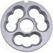 Решітка для м&aposясорубки Lame Italia 100797 "0" D=81,6mm (з пазом) Unger H82 (PRHBIG)