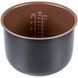 Чаша для мультиварки Philips 996510058722 6L D=240mm H=166mm коричнева (ТОВАР З УЦІНКОЮ)