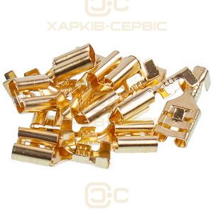 Клема плоска FASTON &apos&aposмама&apos&apos 6mm (10 шт) для пральної машини