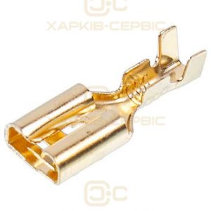 Клема плоска FASTON &apos&aposмама&apos&apos 6mm (10 шт) для пральної машини