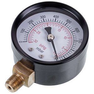 Манометр (вакуумметр) VALUE 310500104 (D корпусу= 50mm, підключення знизу)