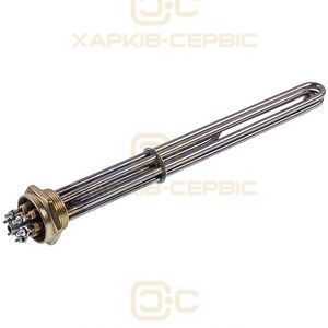 Блок тенів 10 кВт 220-380 В (нержавіюча сталь) L=385 мм гайка 1 1/2" для електричного котла Koolwen