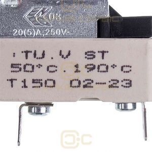 Термостат CAEM TU V ST 250V капіляр L=850mm 50-190&deg;C