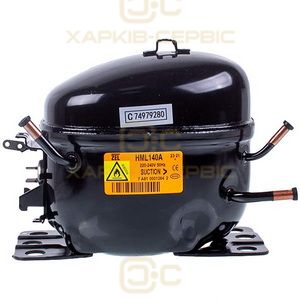 Компресор для холодильника Zanussi ZEL HML140A R600a 140W (з пусковим реле ZHB43-120P15C)