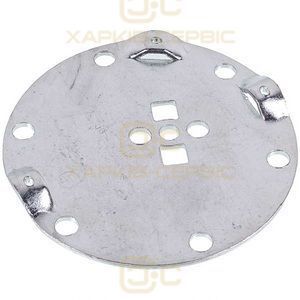 Фланець круглий (нержавійка) для бойлера Atlantic D=120mm, 6 отворів