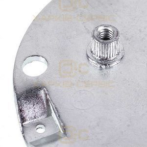 Фланець круглий (нержавійка) для бойлера Atlantic D=120mm, 6 отворів
