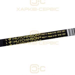 Ремінь для пральної машини C00609833 1201J5 PJE Hutchinson чорний