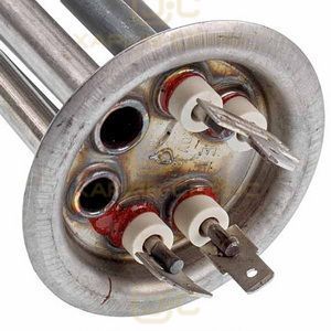 Тэн для бойлера под анод 2000W (нерж), фланец 64mm L=335mm, анод M6 Thermex