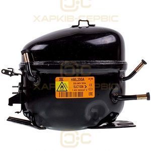 Компресор для холодильника Zanussi ZEL HML200A R600a 200W (з пусковим реле ZNB68-120P15C)