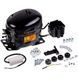 Компресор для холодильника Zanussi ZEL HML200A R600a 200W (з пусковим реле ZNB68-120P15C)