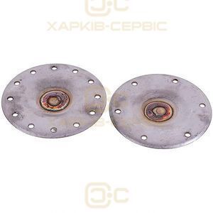 Фланець барабана (опора) для пральної машини Electrolux (2шт, шліци, нержавійка, під підшипник 6203)