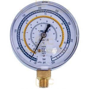 Манометр низького тиску EBL VALUE (D корпусу=68mm, R404 R134 R410 R407)