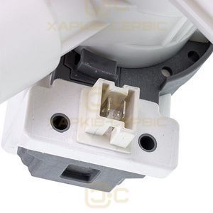 Помпа (насос) для пральної машини Bosch 00145777 Hanyu 30 Вт DP020-062 (контакти спарені спереду)